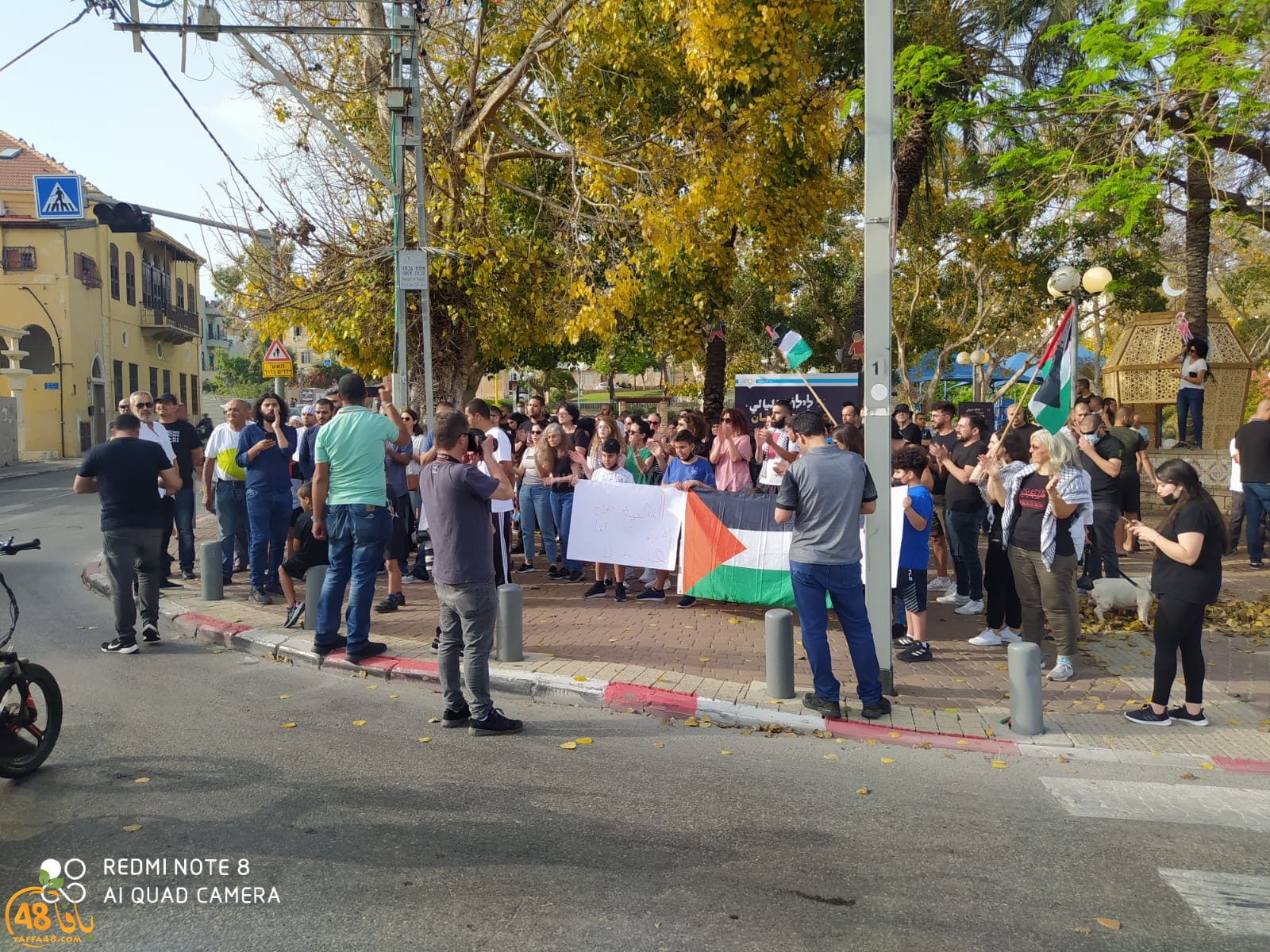 فيديو: تظاهرة في مدينة يافا نُصرةً للمسجد الأقصى المبارك 